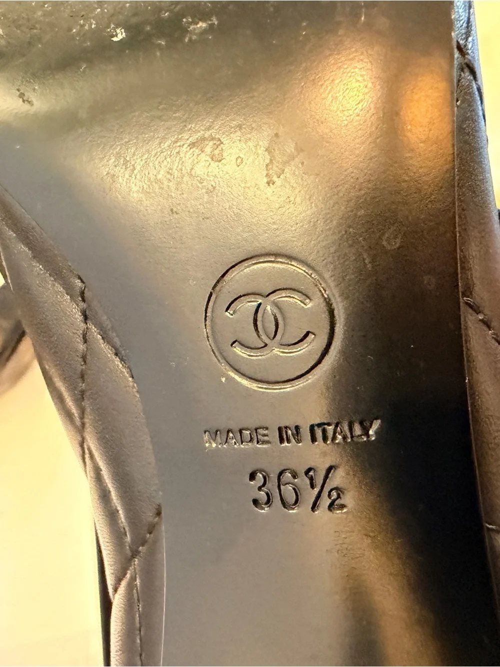 Chanel Lambskin Short Boots Size 6.5 $1325 MSRP